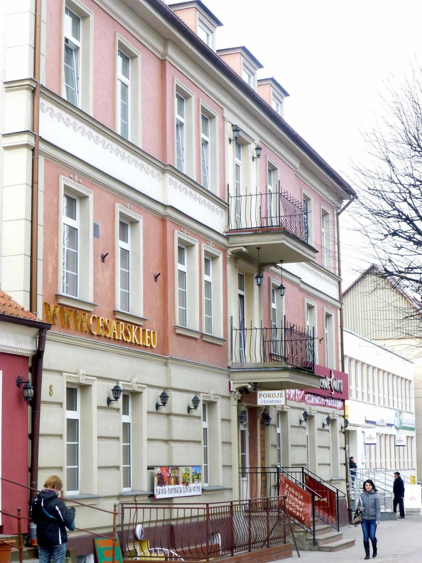 Hotel Cesarski - Kaiserhof Giżycko Kültér fotó